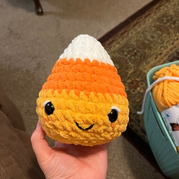 Amigurumi Mini Candy Corn Crochet Pattern: Halloween Toy (PDF Pattern ...