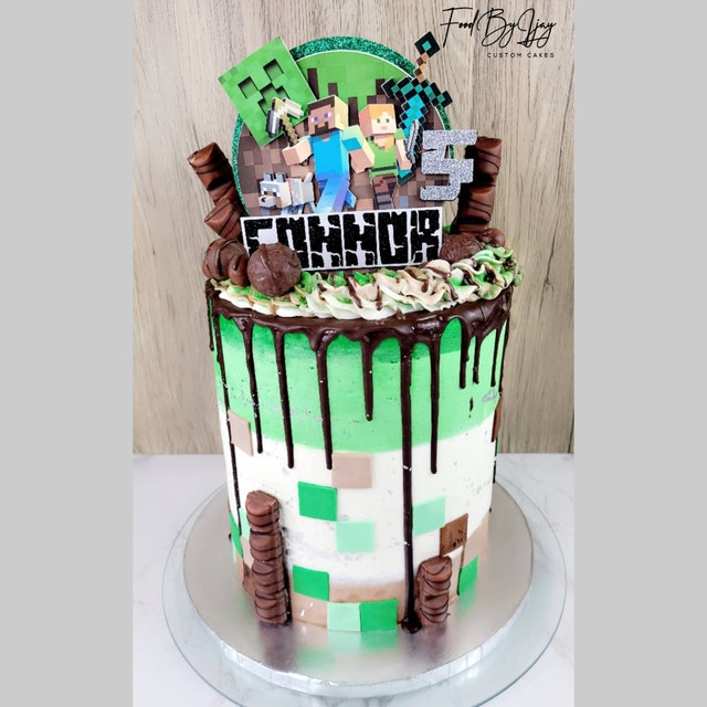 Topo Minecraft - Ref. 001 – Gulodice Cake Design Store