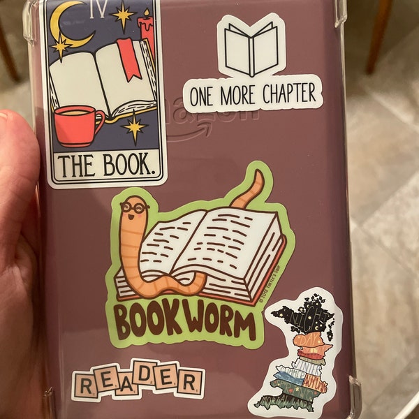 READER Letter Tile Sticker for Bibliophiles Bookish Sticker for Laptop ...