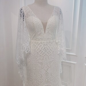 Sexy Slit A-line Wedding Dress. White Satin Wedding Dress With - Etsy