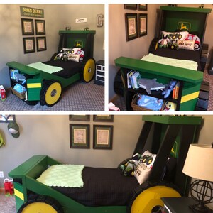 Tractor Bed PLANS pdf Format Twin Size for a Kid Bedroom full Size