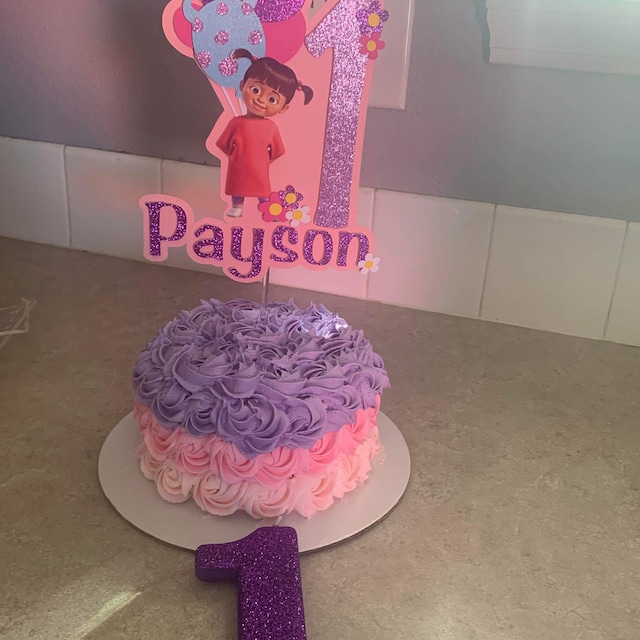 Monsters Inc. Boo Cake Topper: Personalized Birthday Party Decor - Etsy