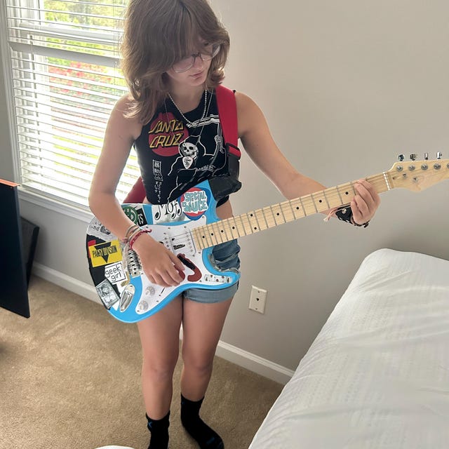 1997 BJ ギター ビリー ジョー アームストロング グリーン デイ ブルー