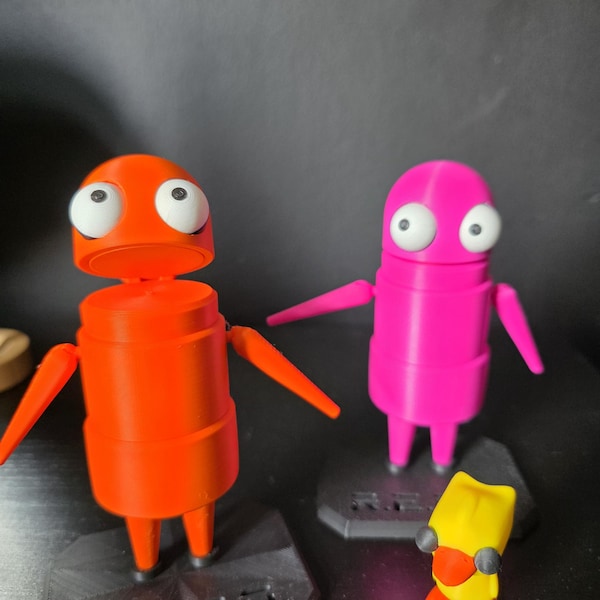 Semibot Robe REPO Semibot Robot Agent | 3D Printed Collectibles | Desktop Organizer ...