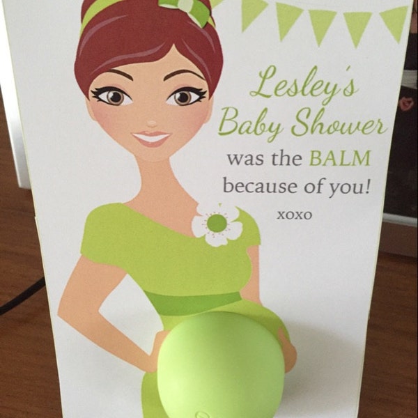 Baby Shower Favors for EOS Lip Balm - Printable Favor Template - Baby ...