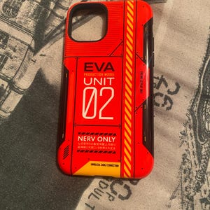 Evangelion Unit-02 Tough Case for Iphone® Anime Phone Case Asuka