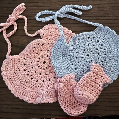 Vintage Baby Bib Crochet Pattern (Instant Download) - Etsy