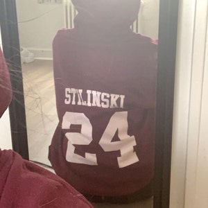  The Creating Studio Adult Stilinski 24 Beacon Hills Lacrosse  2-Sided Hoodie (Adult XS/Youth XL, Maroon) : Clothing, Shoes & Jewelry