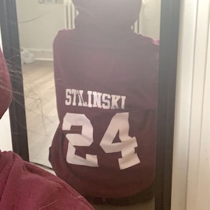  The Creating Studio Adult Stilinski 24 Beacon Hills Lacrosse  2-Sided Hoodie (Adult XS/Youth XL, Maroon) : Clothing, Shoes & Jewelry