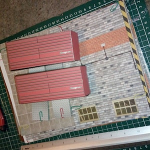 Printable Diorama Parking Lot 1/18 Scale Garage Diorama downloadable ...