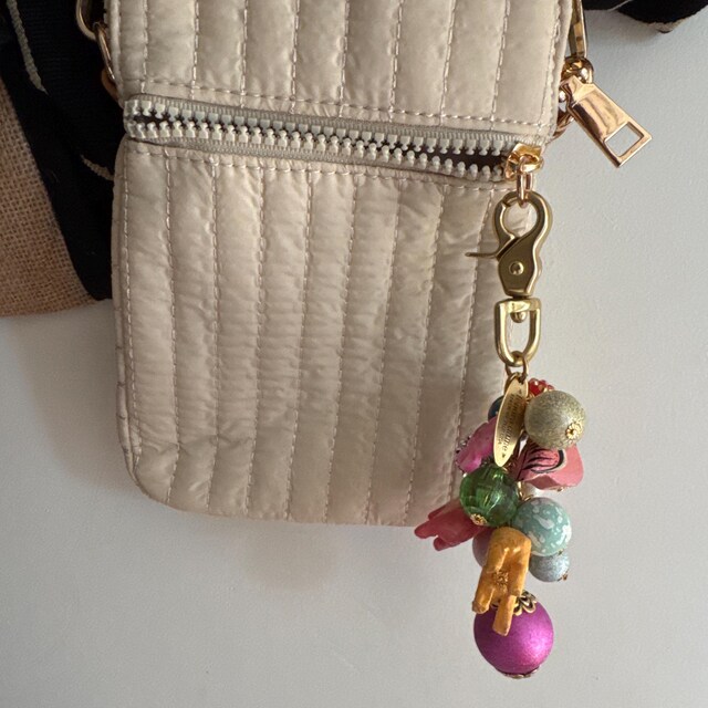 Lenora Dame Colorful Animal Beaded Purse Charm - Etsy