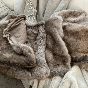 Chinchilla Faux Fur Throw Blanket Super Soft Blanket - Etsy