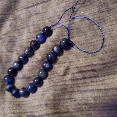 Rare Peruvian Turquoise Bead 6 8 & 10mm, Genuine Natural Semi Precious Stone In Smooth Round Bead - Foto 2