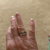 Eternity Wave Surf Fashion Polished 925 Sterling Silver Ring - Band Sizes 7-13 Unisex