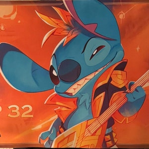 Lorcana Rockstar Stitch Into the Inklands No-champion