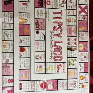 Tipsy Land Bachelorette Party Game Girls Night Out Party 