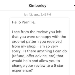 Pernille added a photo of their purchase