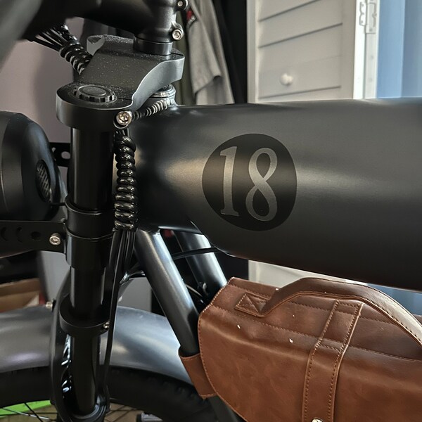 Cafe Racer Tank Number Decal, Vintage Motorcycle Sticker - Etsy