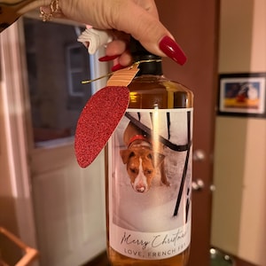 Custom Photo Wine Label - Newly engaged couple wine label, 21st Birthday Gift Wine Label Custom 25th, 30th Birthday gift, Anniversary gift,