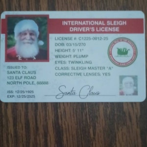 Santa added a photo of their purchase