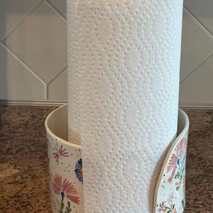 花柄ハンドメイド陶器ペーパータオルホルダー - Etsy 日本