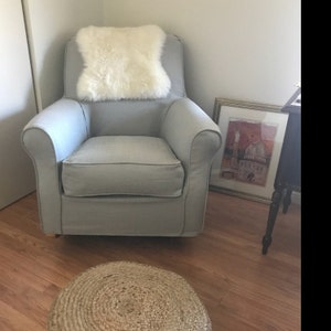 Custom Slipcovers For Your Pottery Barn Lullaby Rocker Glider Etsy