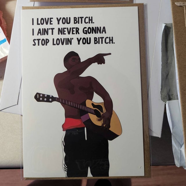 I Love You Bitch Never Gonna Stop Lovin You Bitch, Funny Birthday Card, Meme Greeting Card for Best Friend Sister, Anniversary Card for Wife - Etsy Hong Kong I Love You Bitch Never Gonna Stop Lovin You Bitch, Funny Birthday Card, Meme Greeting Card for Best Friend Sister, Anniversary Card for Wife - Etsy Hong Kong