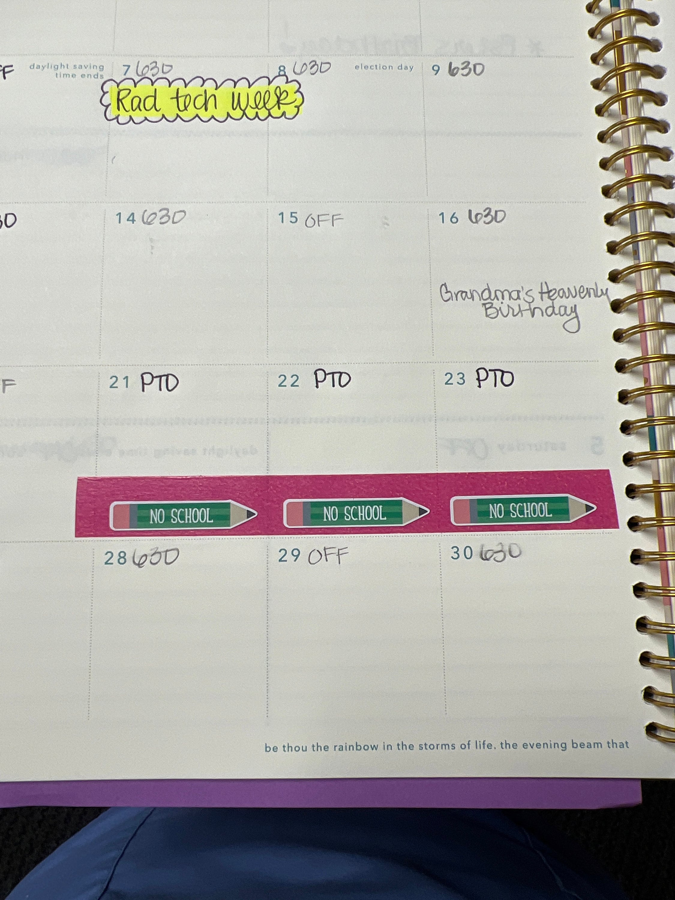 BENUTZERDEFINIERTER Bleistift-Aufkleber für Planer oder Kalender [328]