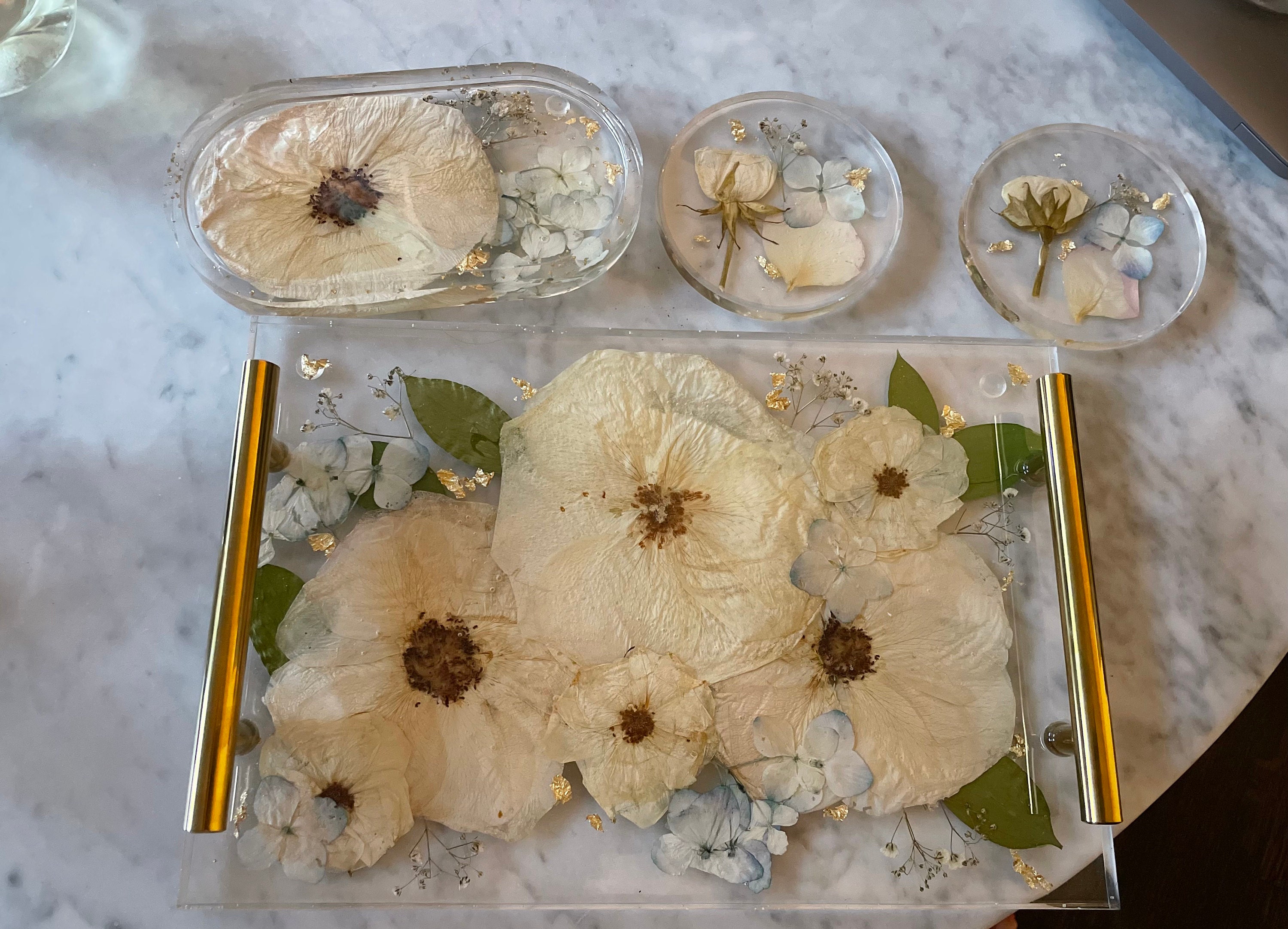Preserved flowers from Etsy buyer's etsy review