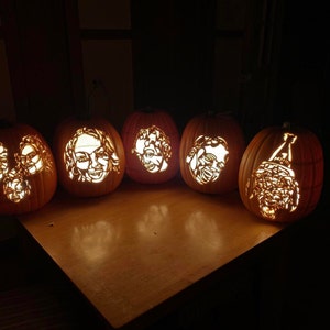 Custom Character Carved Foam Pumpkin - Etsy