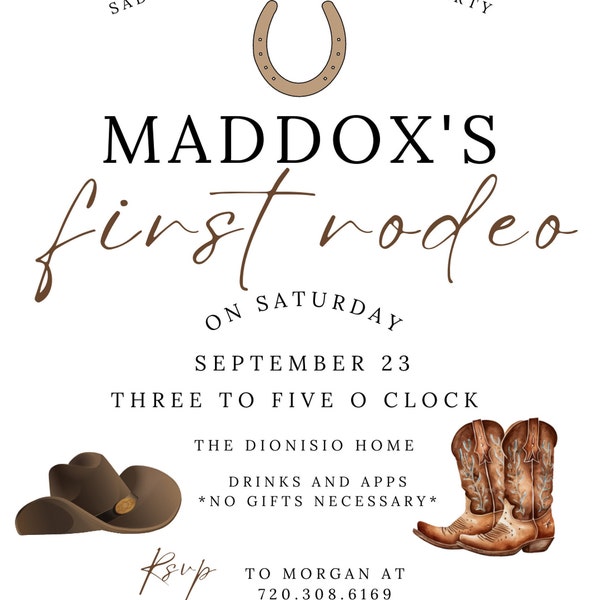 Diaper Raffle Sign Template Here Comes a Little Cowboy Baby Shower ...