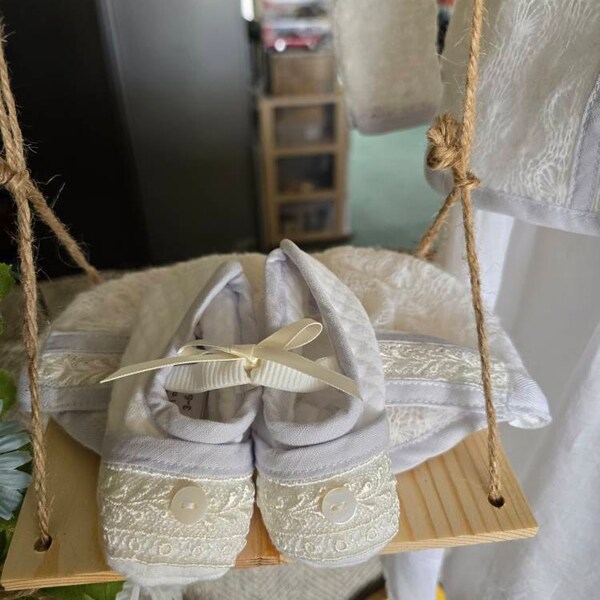 Girls Christening Gown Australia – Ivory Baby Dress 3-6 months