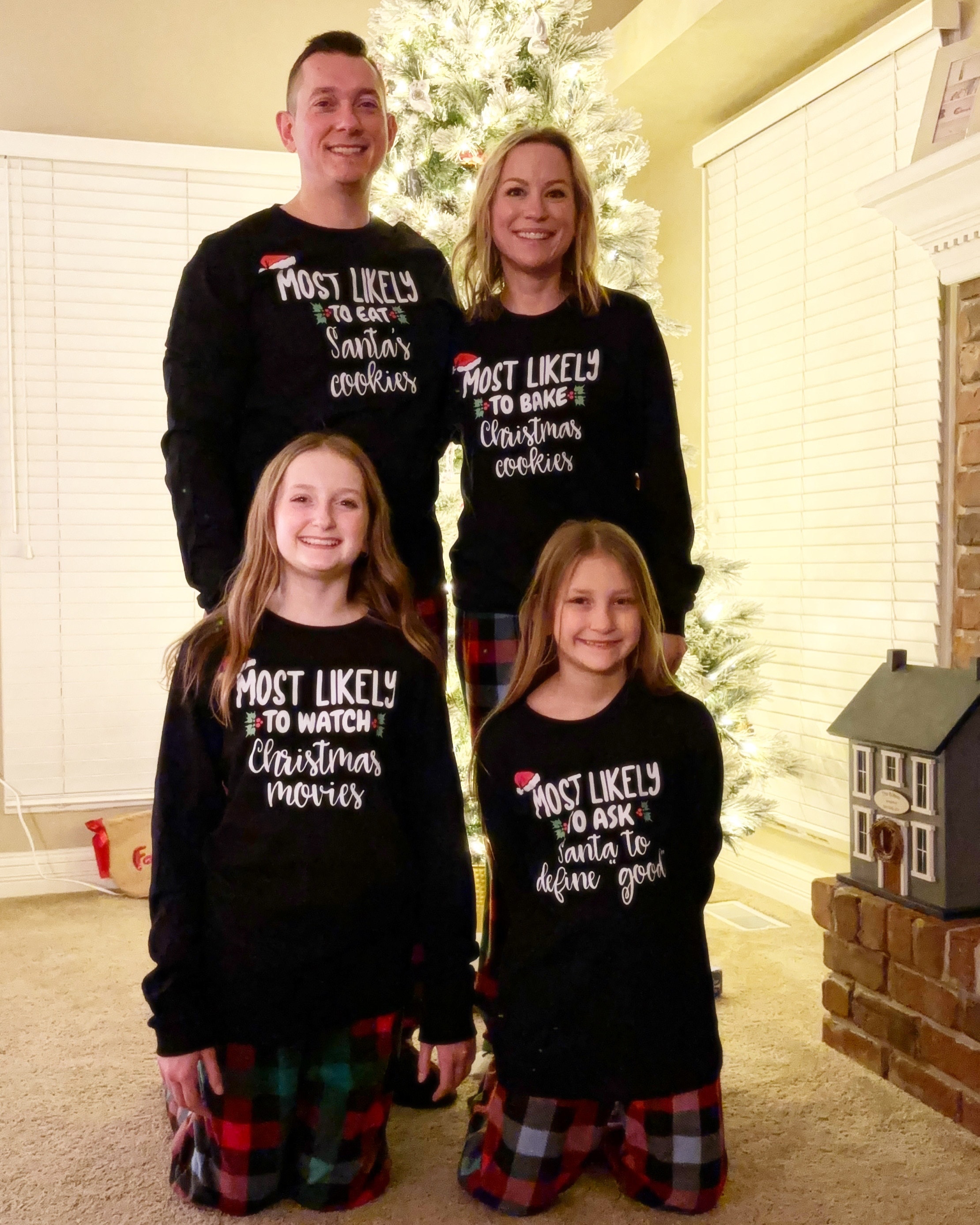 Most Likely To Christmas Shirts & Pants | Matching Family & Couples | Christmas Gift