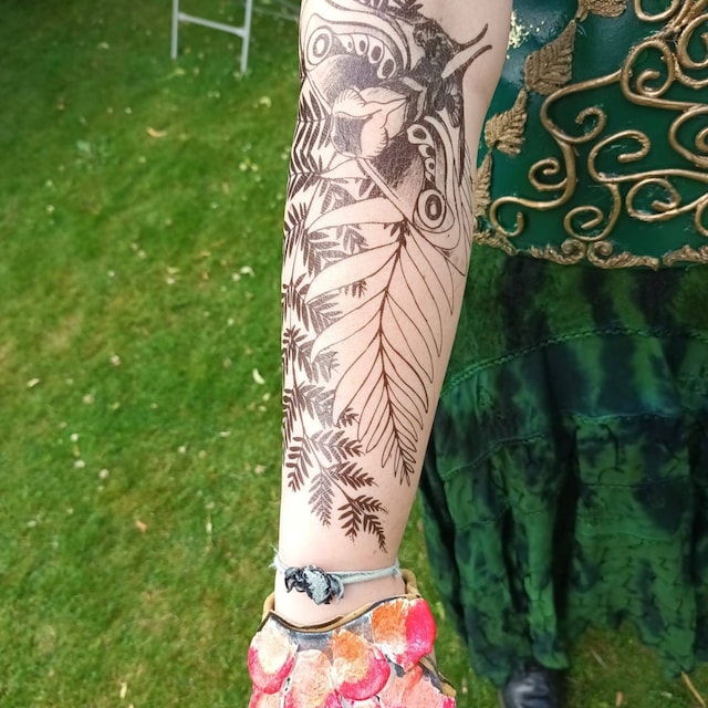 Ellie / Temporary Tattoo / Realistic / Forearm Tattoo / -  Canada