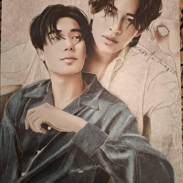Pond Phuwin BL Thai Actors Print, Photocard / We Are, Never Let Me