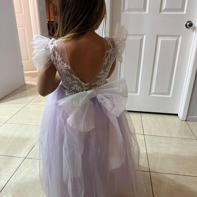 fitted lace wedding dress Amazon.com: FMYFWY Girls Sofia Princess Dress Halloween Cosplay Christmas  Birthday Party Dresses Dance Ball Gown w/Accessories Lavender 3-4T :  Clothing, Shoes & Jewelry