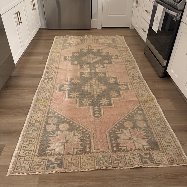 Handmade Runner,3x9 Runner Rug,wool Rug,entry Rug,oushak Runner Rug,3x9 ...