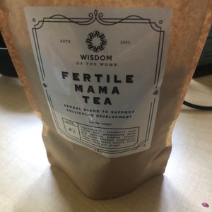 Fertile Mama: Herbal Tea Blend to Support Follicular - Etsy