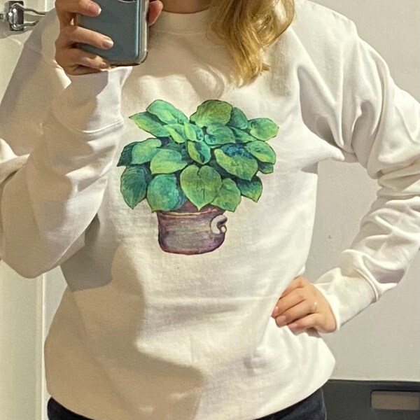 Aqua Scattered Mahjong Tile Sweatshirt