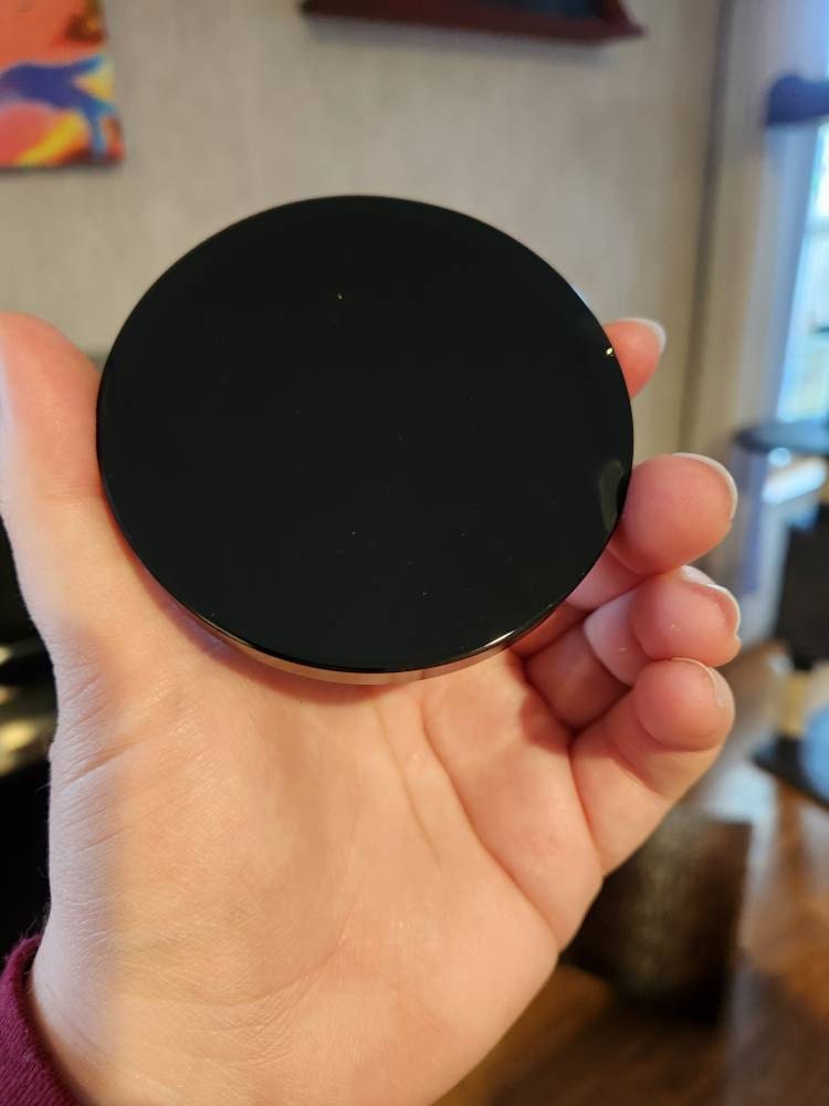 Black Obsidian Mirror, Natural Obsidian Stone Scrying Mirror, Mineral Specimen, Crystal Gifts, Home Decor