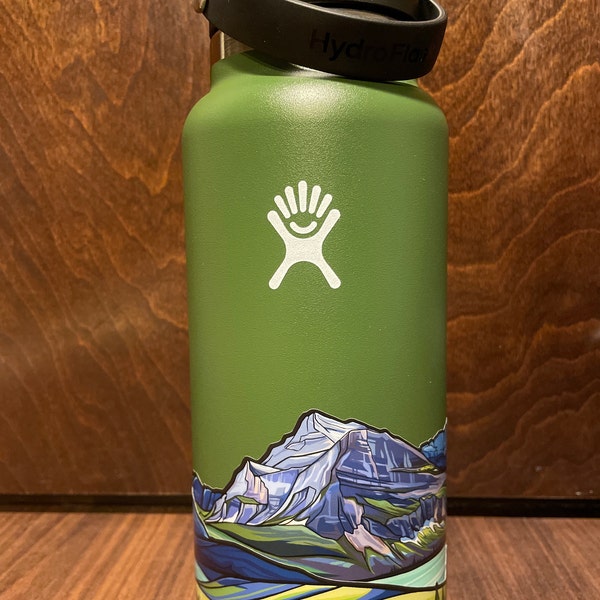 Glacier National Park Infinity Sticker - Etsy