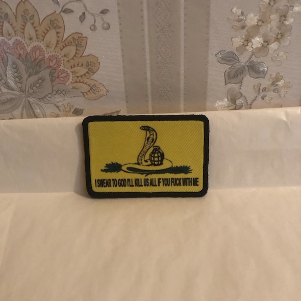 Gadsden Flag Don't Tread Parody Cobra on Me 2