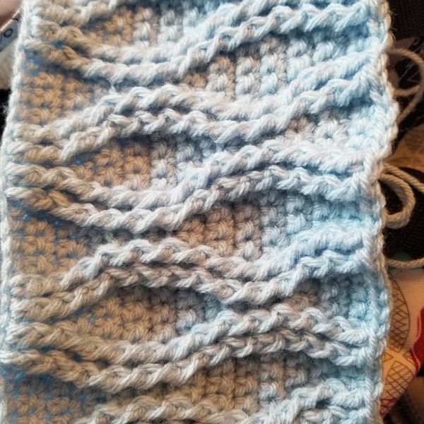 CROCHET PATTERN Cable Tryst Throw - Make to Any Size - PDF Download - Etsy