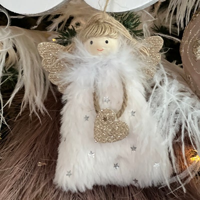 2023 Christmas Craft Angel, Hanging Angel Doll, XMAS Tree Ornaments ...
