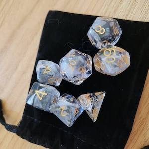Runes RPG Dice Set / Dice for Dnd / Standard Dice for D&D, Dungeons and ...