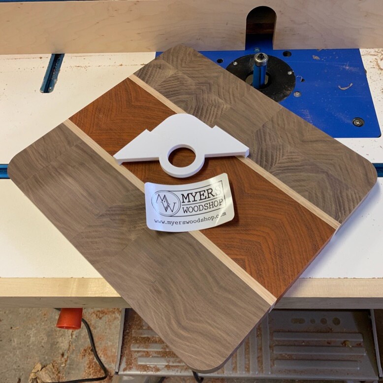 Woodworking Corner Router Radius Jig. Create perfect corners. Etsy