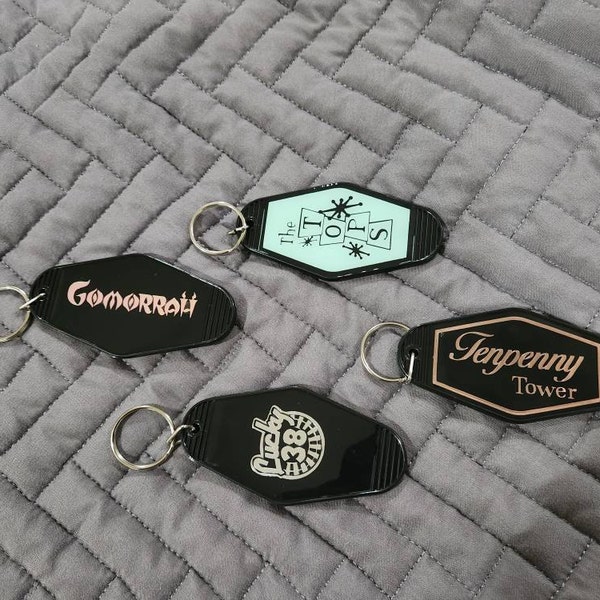 Customizable Fallout Nuka-world Keychain - Etsy