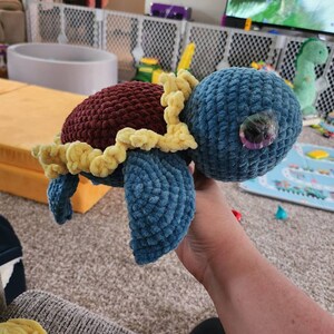 Jumbo Crochet Turtle Pattern Amigurumi PDF - Etsy