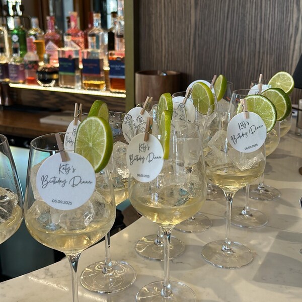 Hen | Birthday | Event Party Cocktail Toppers Premium Wafer ...