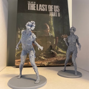 Clicker Infected Male and Female the Last of Us 2 3D Resin 